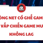 Phòng net có ghế gaming Gò Vấp chiến game mượt không lag
