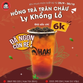 TRÀ NGON GIÁ SỐC