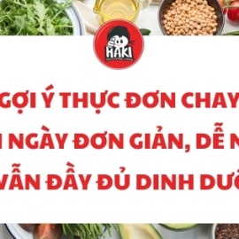 Gợi ý thực đơn chay mỗi ngày đơn giản, dễ nấu mà vẫn đầy đủ dinh dưỡng