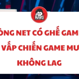 Phòng net có ghế gaming Gò Vấp chiến game mượt không lag