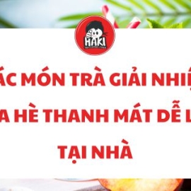 Các món trà giải nhiệt mùa hè thanh mát dễ làm tại nhà