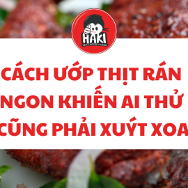 Cách ướp thịt rán ngon khiến ai thử cũng phải xuýt xoa