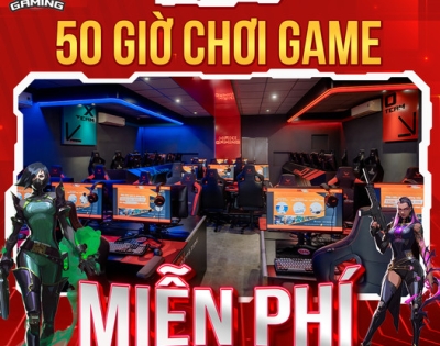 Cơ hội nhận ngay 50 GIỜ CHƠI GAME FREE cùng Haki-Gaming