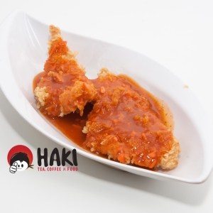 Gà không xương sốt