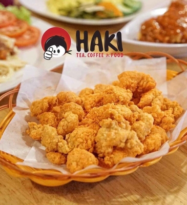 Gà viên lắc phô mai