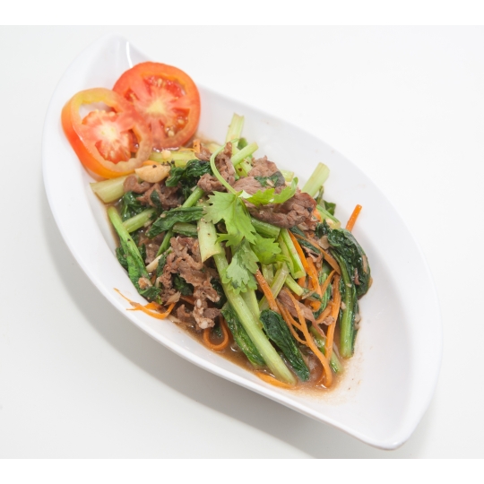 Bò xào rau thêm