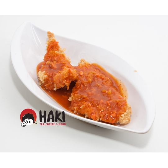Gà không xương sốt